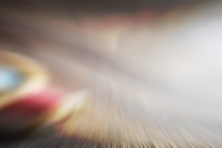 Abstract colored lines background and blurred images