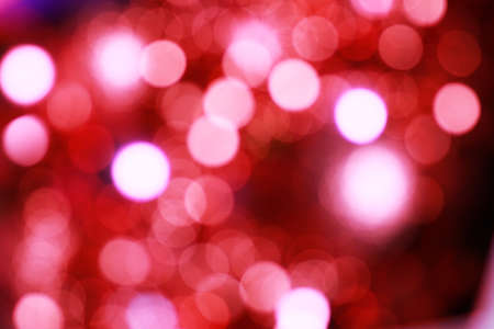 bokeh background red yellowの写真素材