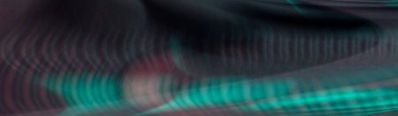 Background of abstract lines in green and black