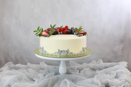 Confectionery flavored cakes for a holiday and a normal breakfast.