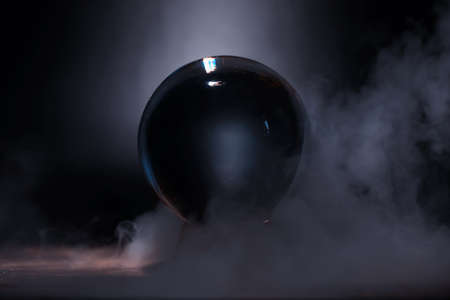 Crystal ball predict the fate. Guessing for the future.の写真素材