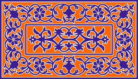 Caucasian traditional ornament.  
Vector Illustration.のイラスト素材