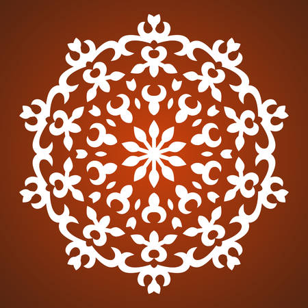 Vector Ornament With Caucasian Motifsのイラスト素材