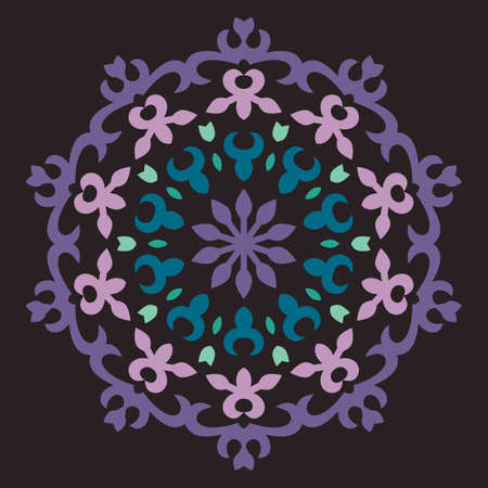 Vector Ornament With Caucasian Motifsのイラスト素材