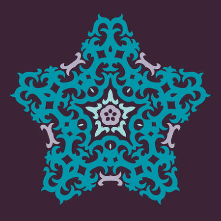 Vector Ornament With Caucasian Motifsのイラスト素材
