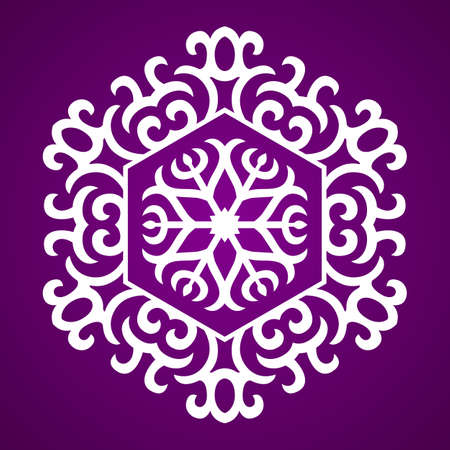 Vector Ornament With Caucasian Motifsのイラスト素材