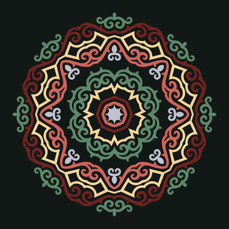 Vector Ornament With Caucasian Motifsのイラスト素材