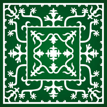 Vector Ornament With Caucasian Motifsのイラスト素材