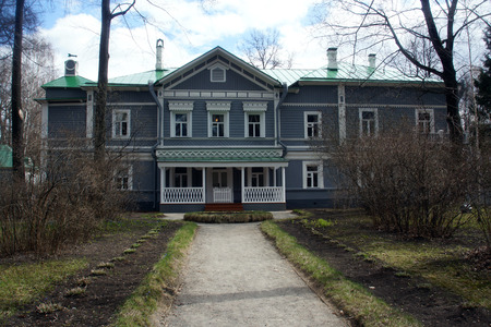 The House Of Great Russian Composer Pyotr Tchaikovsky In Klin, Russiaのeditorial素材