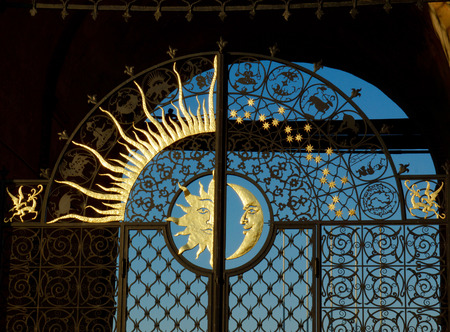 Gate of Soyembika tower in Kazan's Kremlin, Russiaの写真素材