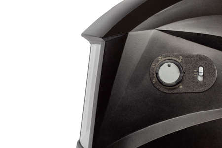The adjustment handle and the welding mask mode settings are set to be white.の写真素材