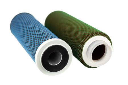 Elements of the filter for water purification, Thin water purification from harmful impurities.の写真素材