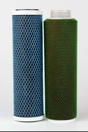 Elements of the filter for water purification, Thin water purification from harmful impurities.の写真素材