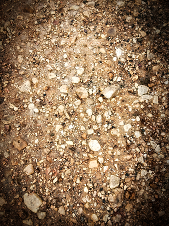 stone crumb as a background, rocky soilの写真素材