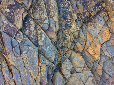 rock, stone texture, stone layers as backgroundの写真素材