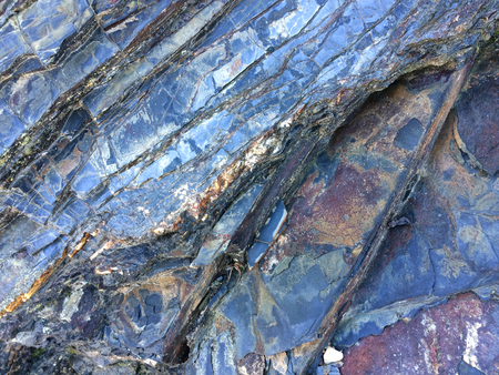 rock, stone texture, stone layers as backgroundの写真素材