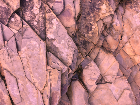 pink stone background, rock formation, geological formationsの写真素材