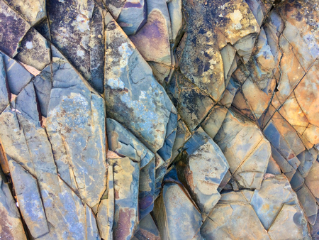 rock, stone texture, stone layers as backgroundの写真素材