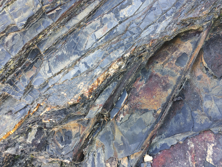 rock, stone texture, stone layers as backgroundの写真素材