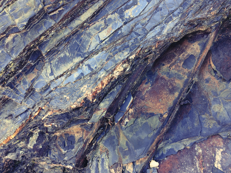 rock, stone texture, stone layers as backgroundの写真素材