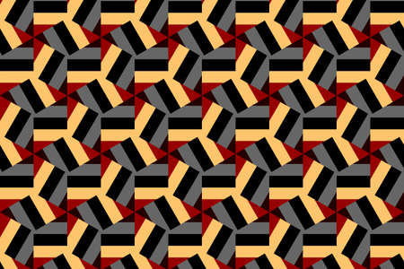 Simple ornamental pattern, textile print. Pattern for fabric and trellis. Geometric pattern....