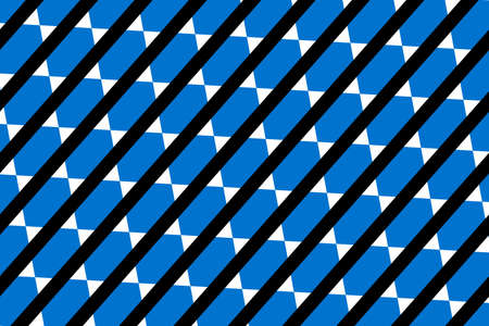 Simple geometric pattern in the colors of the national flag of Estonia