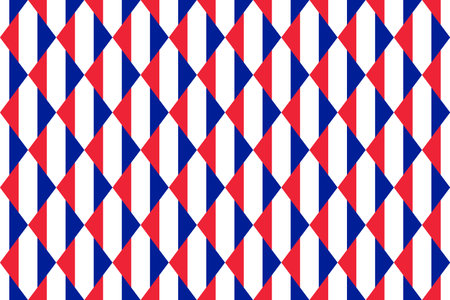 Simple geometric pattern in the colors of the national flag of Franceの写真素材