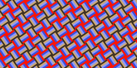 Simple ornamental pattern, textile print. Pattern for fabric and trellis. Geometric pattern....