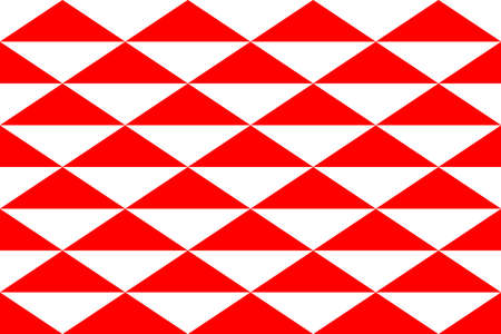 Geometric pattern in the colors of the national flag of Indonesia. The colors of Indonesia.の写真素材