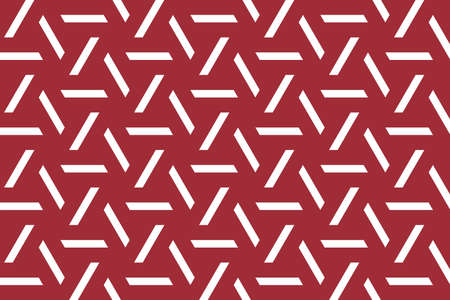 Geometric pattern in the colors of the national flag of Latvia. The colors of Latvia.の写真素材