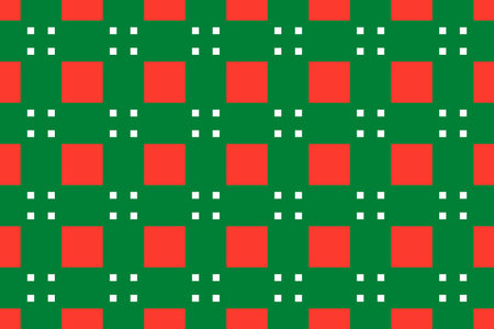 Geometric pattern in the colors of the national flag of Madagascar. The colors of Madagascar.の写真素材