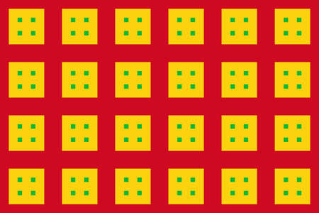 Geometric pattern in the colors of the national flag of Mali. The colors of Mali.