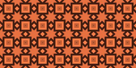 Simple ornamental pattern, textile print. Pattern for fabric and trellis. Geometric pattern....