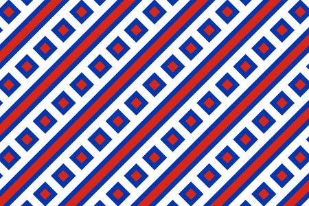 Geometric pattern in the colors of the national flag of Russia. The colors of Russia.