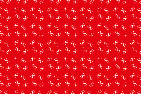 Geometric pattern in the colors of the national flag of Turkey. The colors of Turkey.の写真素材