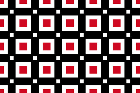 Geometric pattern in the colors of the national flag of Yemen. The colors of Yemen.