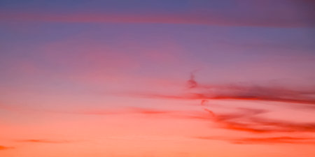 Picturesque skyline embodies serenity; excellent for book covers.の写真素材