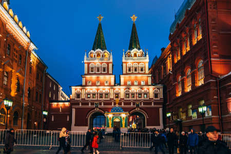 MOSCOW, RUSSIA - DECEMBER 23, 2016: Red Square, Moscow, Russiaのeditorial素材