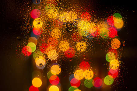 Wet glass