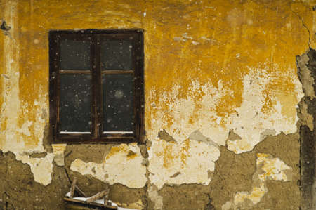 Old wallの写真素材