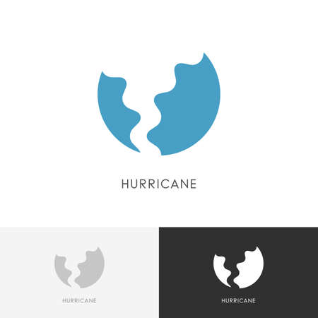 Tornado icons.のイラスト素材