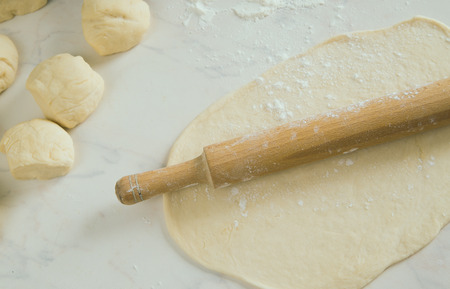 various pies ingredients for the dough and the baking