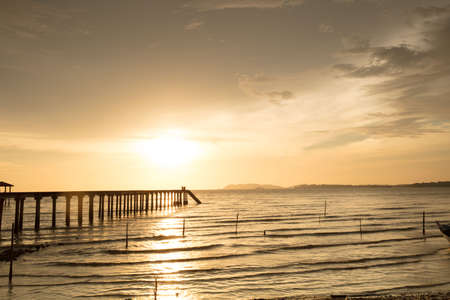 Multiple angle and every moment of sunset at Pantai Panjang