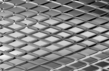 Diamond metal sheet backgroundの写真素材