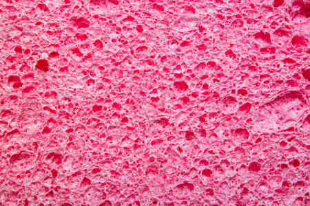 pink sponge texture backgroundの写真素材