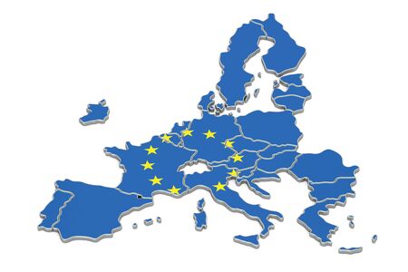 European union, 3D renderingの写真素材