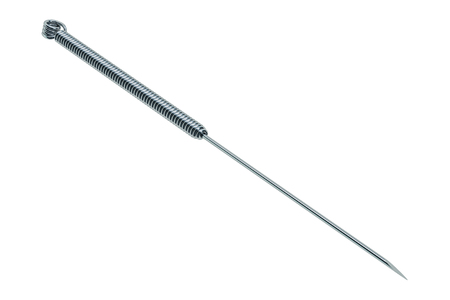 Acupuncture needle, 3D rendering isolated on white background の写真素材