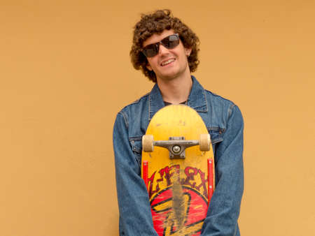 Skateboarding boyの写真素材