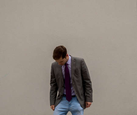 Man with suitの写真素材