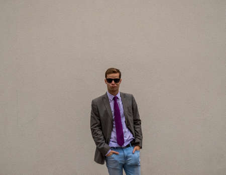 Man with suitの写真素材